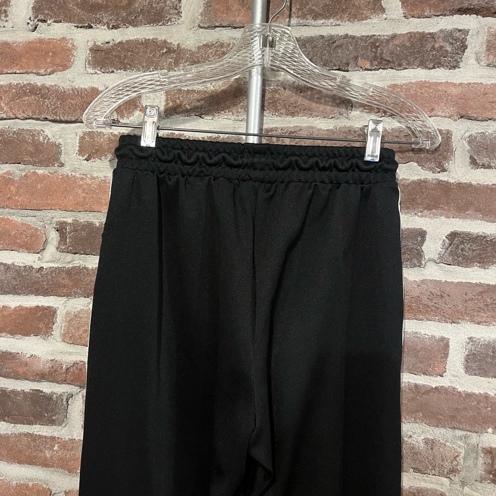 Gap Black Track Pants with White Stripes Size Small P - Picture 8 of 14
